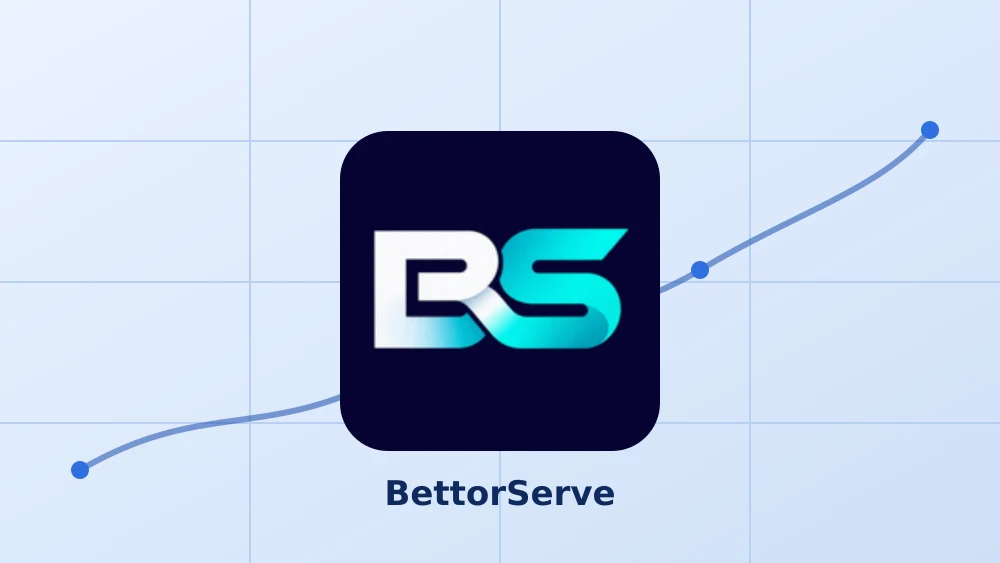 BettorServe's official logo in an original blue sports data editorial graphic