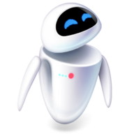 Archived API Soccer site icon captured in 2022: a white robot with blue eyes; not a wordmark or current logo.